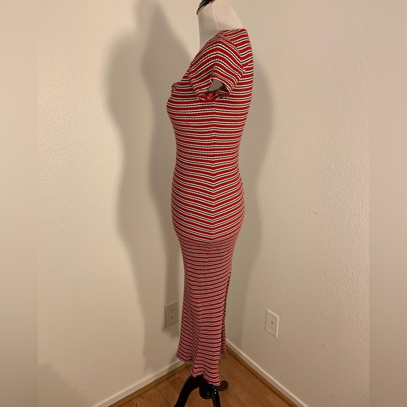 NWOT Junior’s Rampage Red, White & Blue Striped Dress - Size 7 - Picture 3 of 6